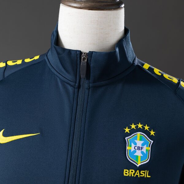 2022-23 BRAZIL TRAINING JACKET-ROYAL BLUE