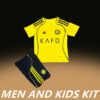 2025-26 AL NASSR HOME MEN AND KIDS KIT