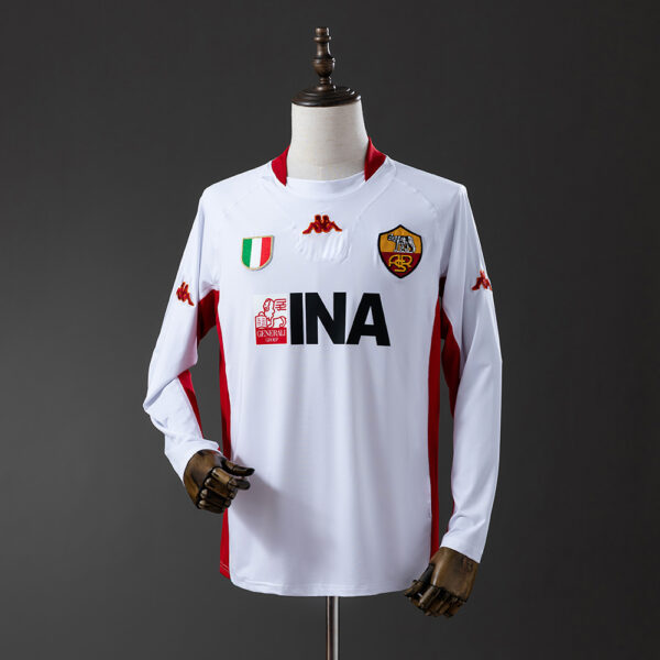 2001-02 ROMA AWAY LONG SLEEVE