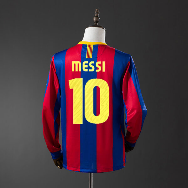 2010-11 BARCELONA HOME LONG SLEEVE（UEFA CHAMPIONS LEAGUE）