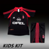 2000-01 AC MILAN THIRD AWAY KIDS KIT