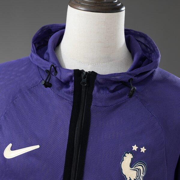2026 FRANCE MEN'S FOOTBALL ANTHEM JACKET - PURPLE