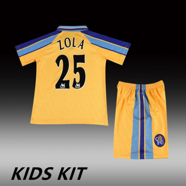 1995-97 CHELSEA AWAY KIDS KIT