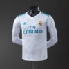 2017-18 REAL MADRID LONG SLEEVE PLAYER VERSION HOME