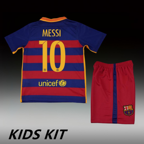 2015-16 BARCELONA HOME KIDS KIT