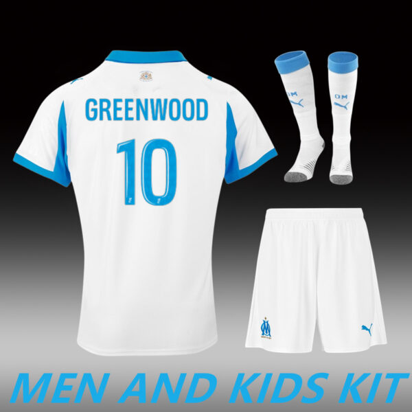 2025-26 MARSEILLE HOME MEN AND KIDS KIT