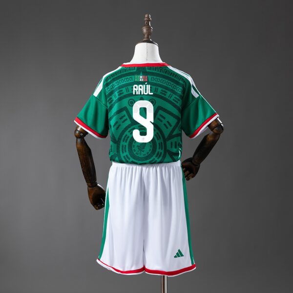 2026 MEXICO WORLD CUP HOME MEN AND KIDS KIT