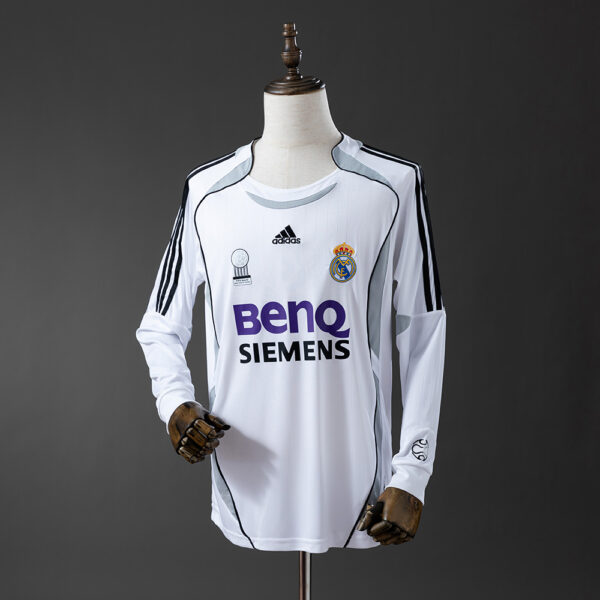 2006-07 REAL MADRID HOME LONG SLEEVE