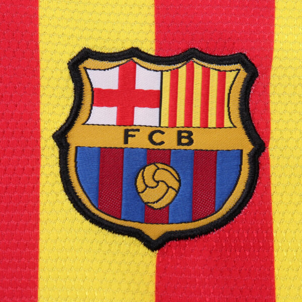 2013-14 BARCELONA AWAY KIDS KIT