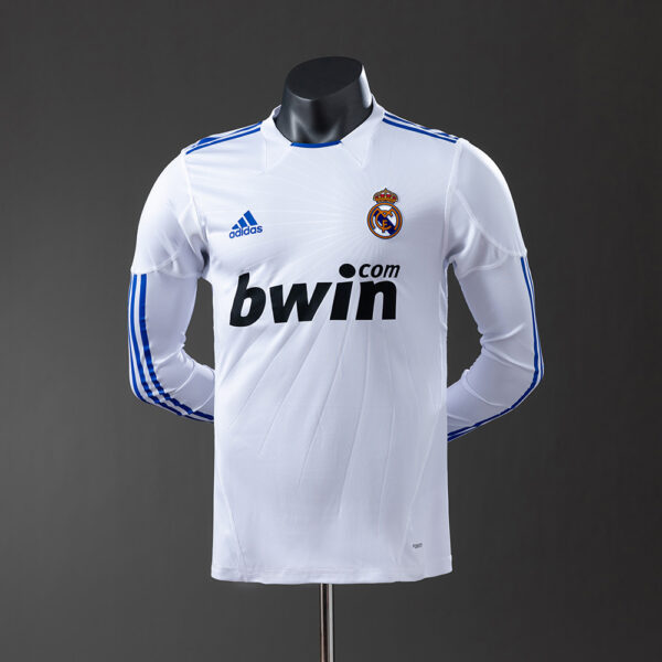 2010-11 REAL MADRID HOME LONG SLEEVE (PLAYER VERSION)