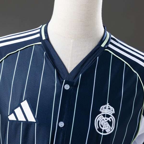 2025-26 REAL MADRID NAVY BLUE US PACK FAN VERSION