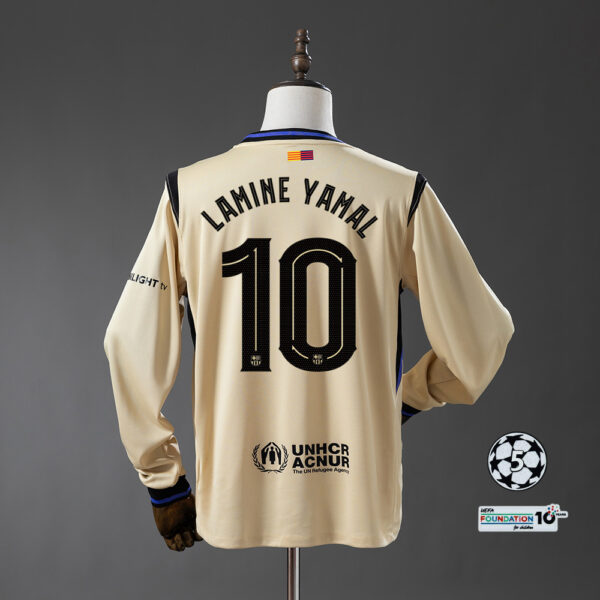 2025-26 BARCELONA AWAY LONG SLEEVE (FAN VERSION)