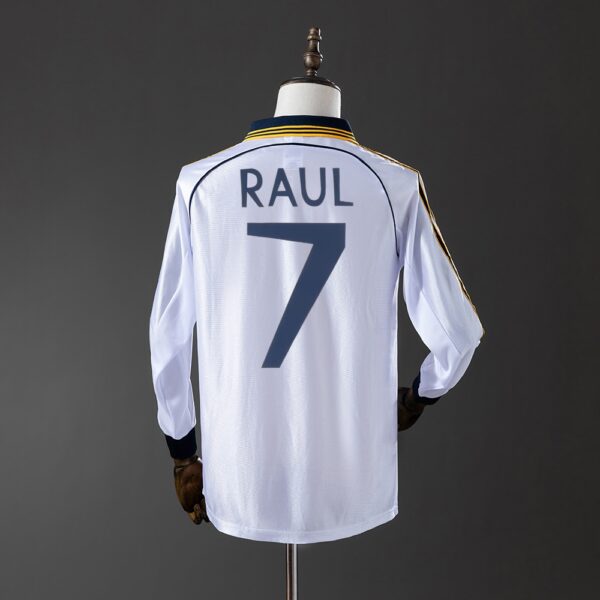 1998-00 REAL MADRID HOME LONG SLEEVE
