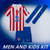 2025-26 ATLÉTICO DE MADRID HOME MEN AND KIDS KIT
