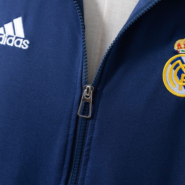 1998-99 REAL MADRID RETRO JACKET - NAVY & BLUE