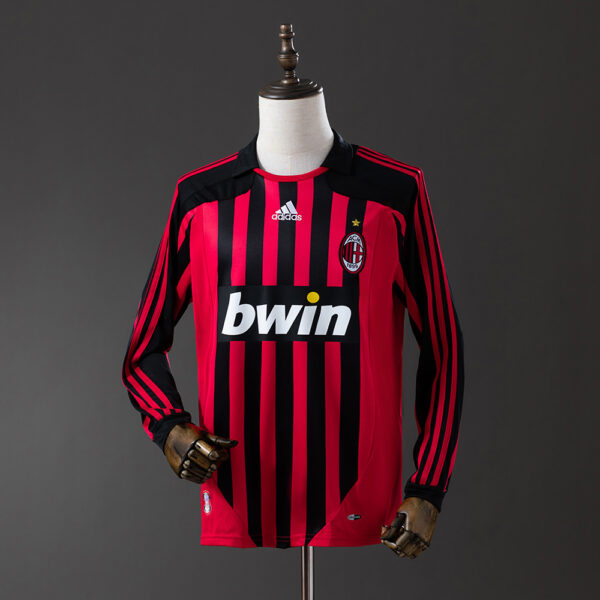 2007-08 AC MILAN HOME LONG SLEEVED
