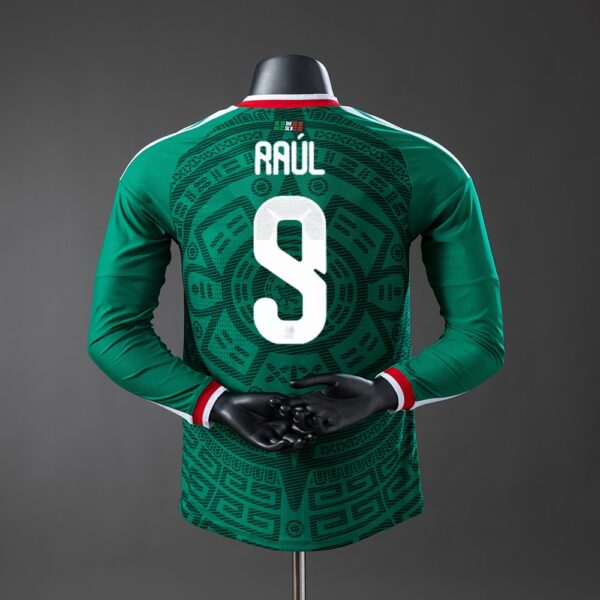 2026 MEXICO WORLD CUP HOME LONG SLEEVE (PLAYER VERSION)