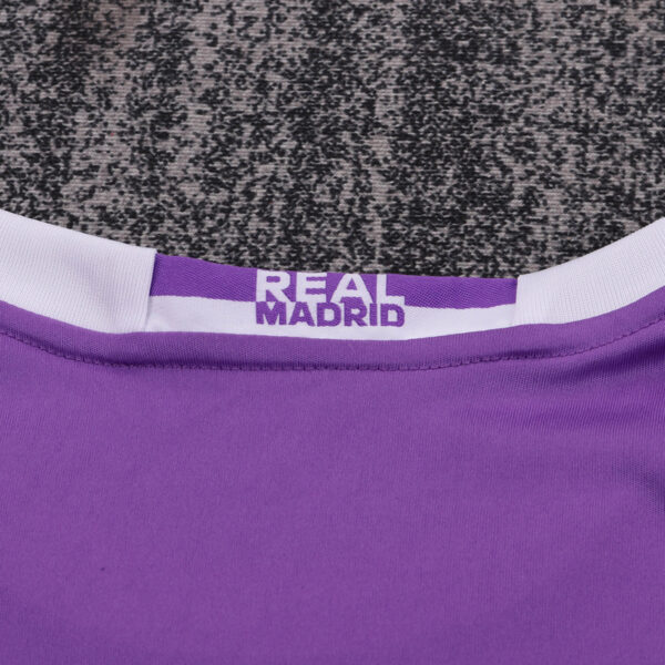2017-18 REAL MADRID AWAY LONG SLEEVE KIDS KIT