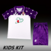 1992-93 FIORENTINA AWAY KIDS KIT