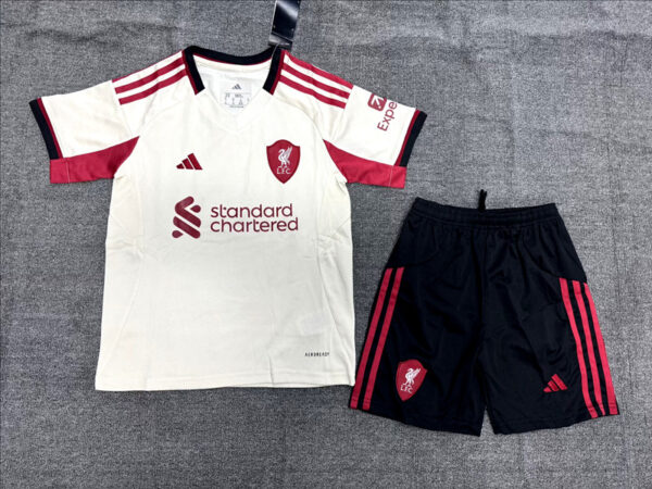 2025-26 LIVERPOOL AWAY MEN AND KIDS KIT