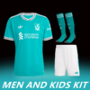 2025-26 LIVERPOOL THIRD AWAY MEN AND KIDS KIT