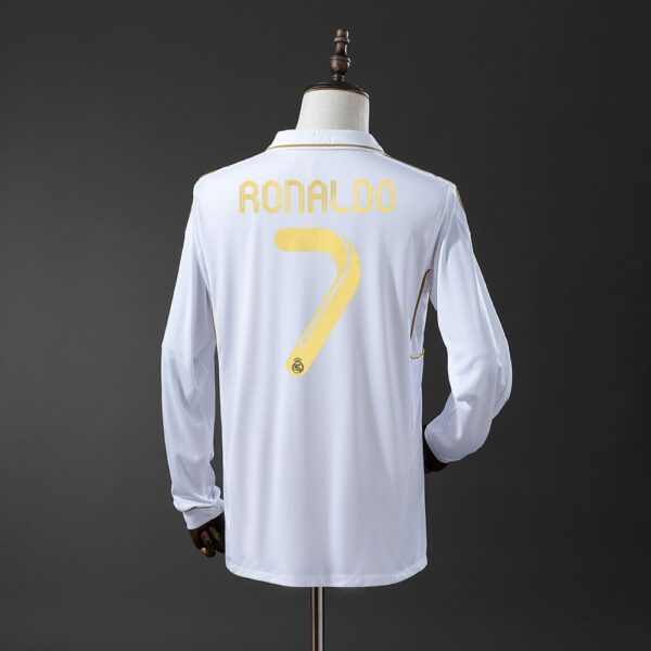 2011-12 REAL MADRID HOME LONG SLEEVE (FAN VERSION)