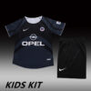 2001-02 PSG THIRD AWAY KIDS KIT