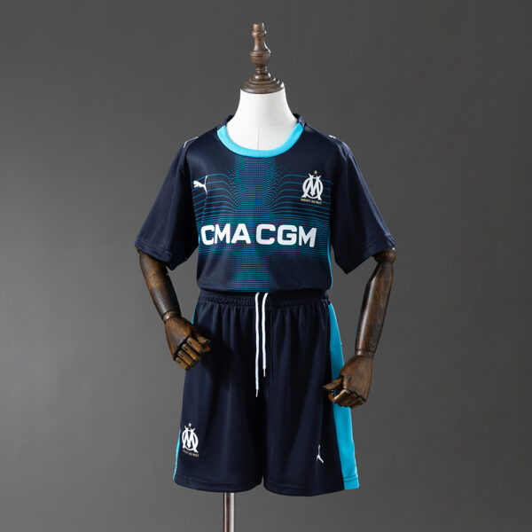 2025-26 MARSEILLE AWAY MEN AND KIDS KIT