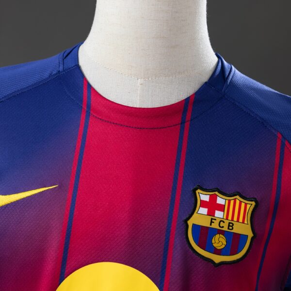 2025-26 BARCELONA HOME LONG SLEEVE (FAN VERSION)