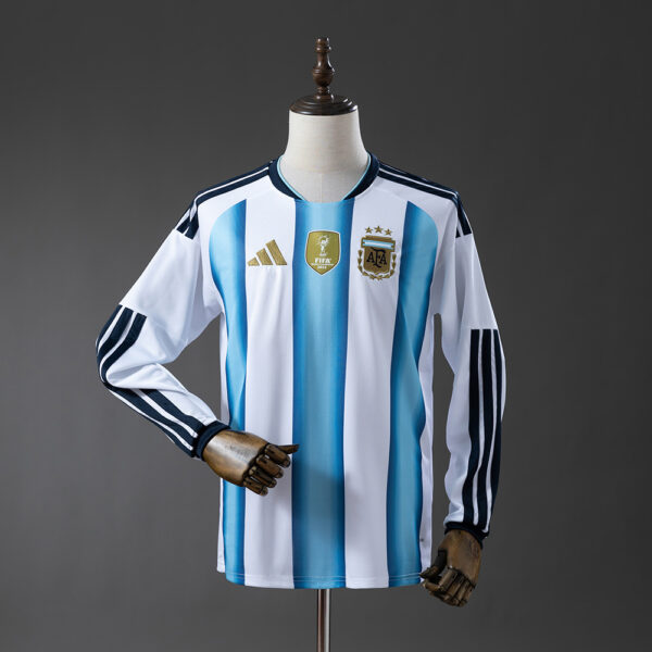 2026 ARGENTINA WORLD CUP HOME LONG-SLEEVE (FAN VERSION)