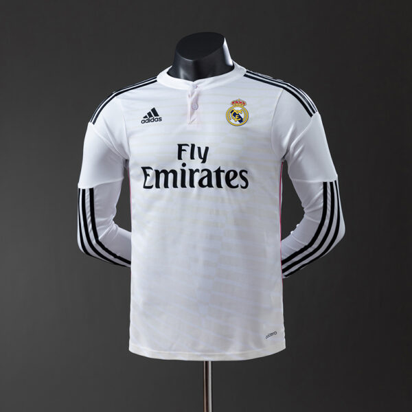 99db207f14.jpg 2014-15 REAL MADRID HOME LONG SLEEVE PLAYER VERSION
