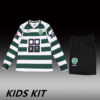 2001-03 SPORTING LISBON HOME LONG SLEEVES KIDS KIT