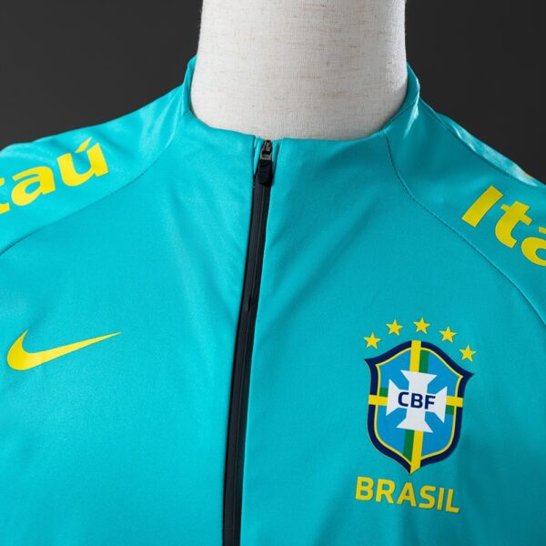 2022-23 BRAZIL TRAINING SWEATSHIRT-LAKE BLUE