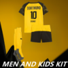 2025-26 DORTMUND HOME MEN AND KIDS KIT