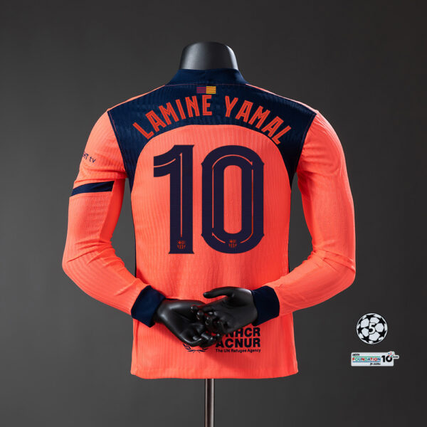 2025-26 BARCELONA THIRD AWAY LONG SLEEVE (PLAYER VERSION)