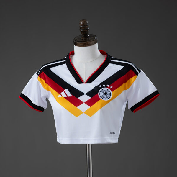 2026 GERMANY HOME WOMEN'S CROP TOP STYLE