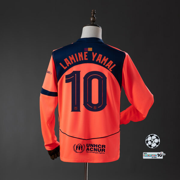 2025-26 BARCELONA THIRD AWAY LONG SLEEVE (FAN VERSION)