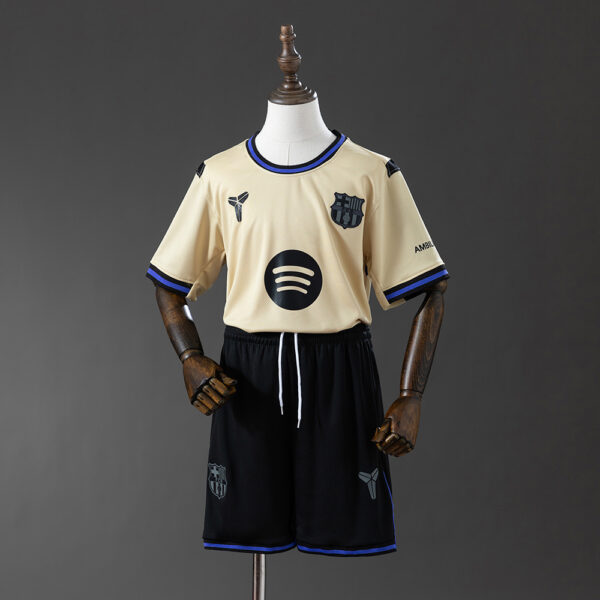 2025-26 BARCELONA AWAY MEN AND KIDS KIT