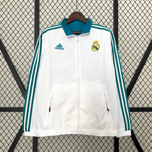 2017-18 REAL MADRID TRAINING WINDBREAKER （DOUBLE SIDED）