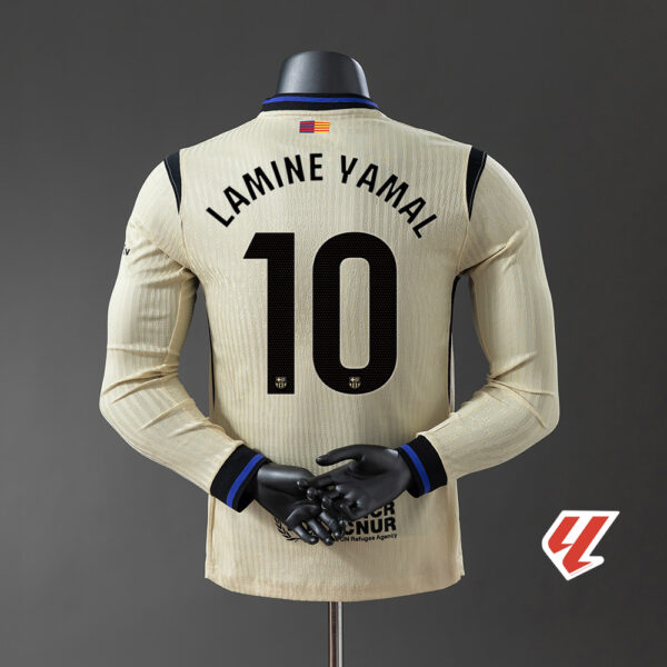 2025-26 BARCELONA AWAY LONG SLEEVE (PLAYER VERSION)