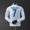 2017-18 REAL MADRID LONG SLEEVE PLAYER VERSION HOME