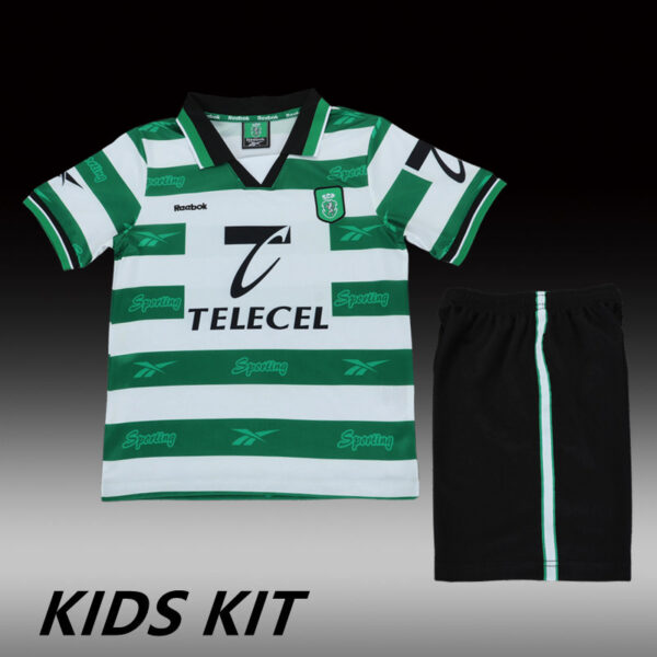 1999-00 SPORTING LISBON HOME KIDS KIT