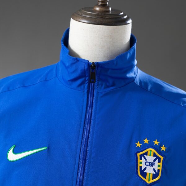 1998 BRAZIL WINDBREAKER JACKET - BLUE