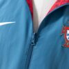 PORTUGAL REVERSIBLE JACKET WINDBREAKER - RED & CYAN