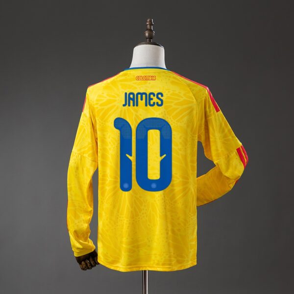 2026 COLOMBIA WORLD CUP HOME LONG SLEEVE (FAN VERSION)