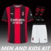 2026-27 AC MILAN HOME MEN AND KIDS KIT