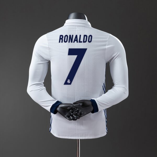2016-17 REAL MADRID LONG SLEEVE PLAYER VERSION HOME