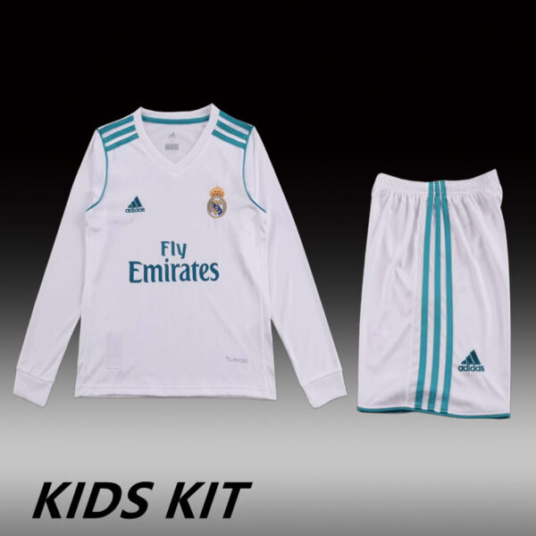 ae4ed418d1.jpg 2017-18 REAL MADRID HOME LONG SLEEVE KIDS KIT