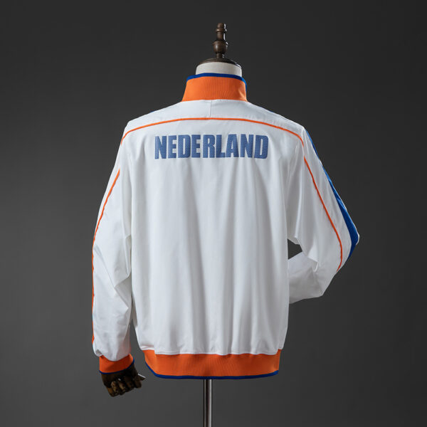 2010-11 NETHERLANDS WINDBREAKER - WHITE