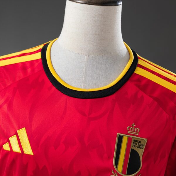 2026 BELGIUM WORLD CUP HOME LONG SLEEVE (FAN VERSION)